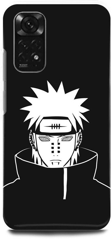 play fast Back Cover for Redmi Note 11 NARUTO, SHIPPUDEN, ANIME, NEON  (Black, Hard Case, Pack of: 1)