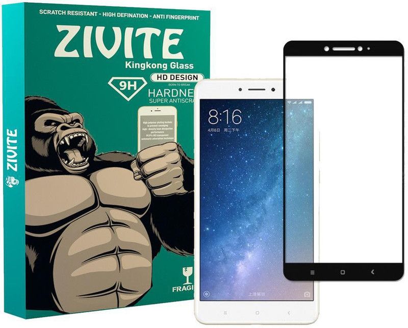 ZIVITE Edge To Edge Tempered Glass for Mi Max Prime  (Pack of 1)