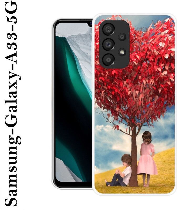 KUDI Back Cover for Samsung Galaxy A33 5G  (Multicolor, Grip Case, Silicon)