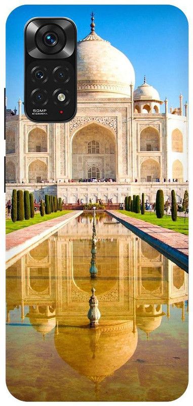 THE NARAYANA COLLECTIONS Back Cover for REDMI NOTE 11s-TAJMAHAL,LOVE,SIGN,COUPLE  (Multicolor, Hard Case, Pack of: 1)