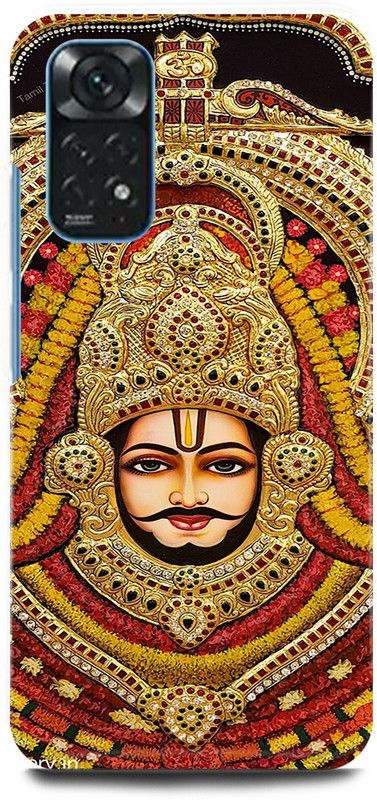 play fast Back Cover for Redmi Note 11 KHATU, SHYAM, JI, BABA, RAMDEV, JI  (Gold, Hard Case, Pack of: 1)