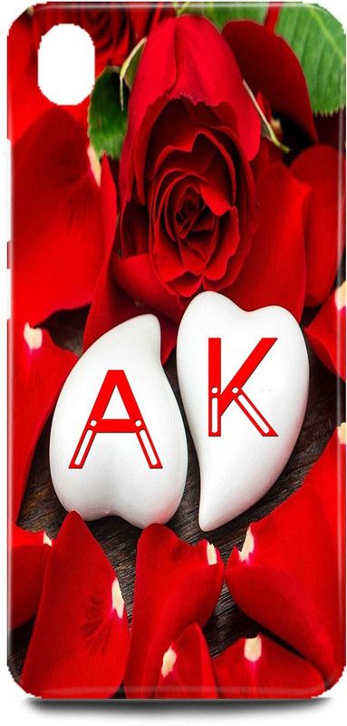 MP ARIES MOBILE COVER Back Cover for Vivo V11 Pro/1804,A Loves K Name,A Name, K Letter, Alphabet,A Love K NAME  (Multicolor, Hard Case, Pack of: 1)