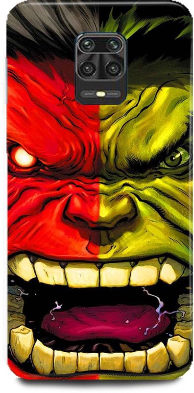MP ARIES MOBILE COVER Back Cover for POCO M2 Pro, Hulk,Angry,Hulk,Marvel,Avengers,Superhero,captain,america,  (Multicolor, Hard Case, Pack of: 1)