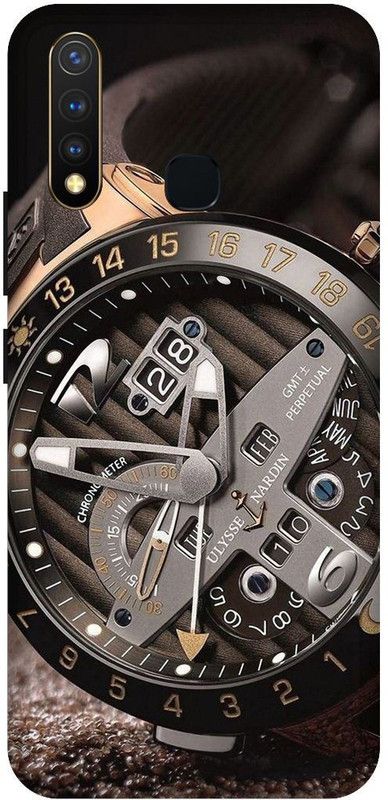 SSMORYA Back Cover for Vivo U20 ( Wrist Watch) Printed Back Cover  (Multicolor, Waterproof, Pack of: 1)