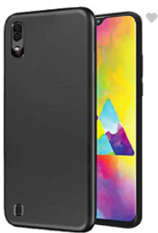 SRAVZ CASE Back Replacement Cover for Samsung Galaxy A10, Samsung A10  (Black, Flexible, Pack of: 1)