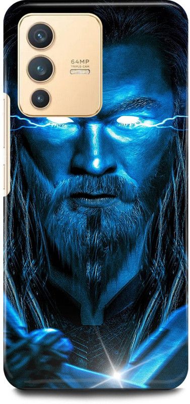 play fast Back Cover for vivo V23 5G, V2130 THOR, AVENGER, AVENGERS  (Blue, Hard Case, Pack of: 1)