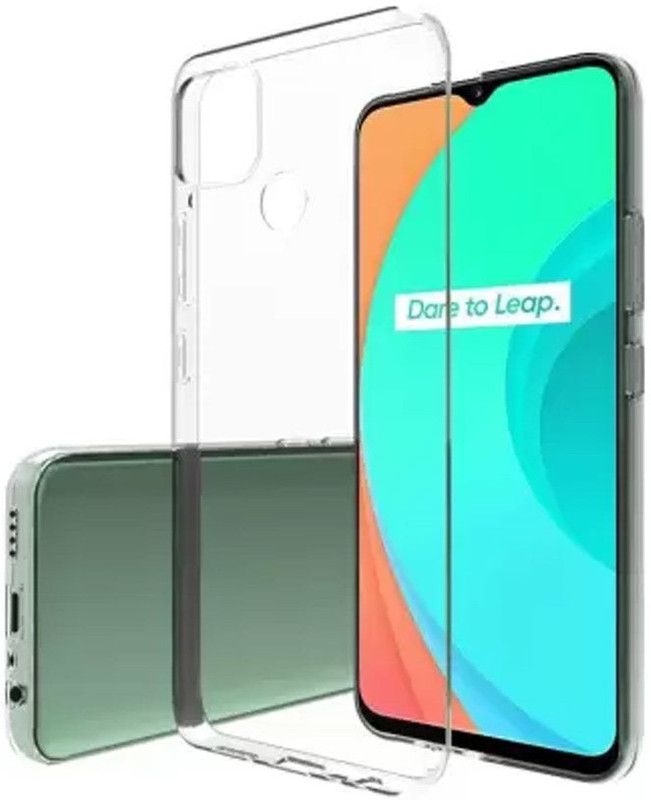 stroxy Back Cover for Realme C12  (Transparent, Shock Proof, Silicon, Pack of: 1)