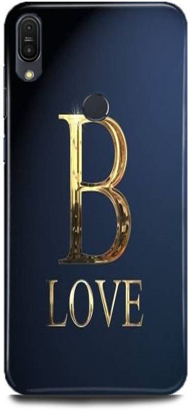 Ignite Back Cover for ASUS ZenFone Max Pro M2, B LETTER B ALPHABET B LOVE B NAME  (Multicolor, Hard Case, Pack of: 1)