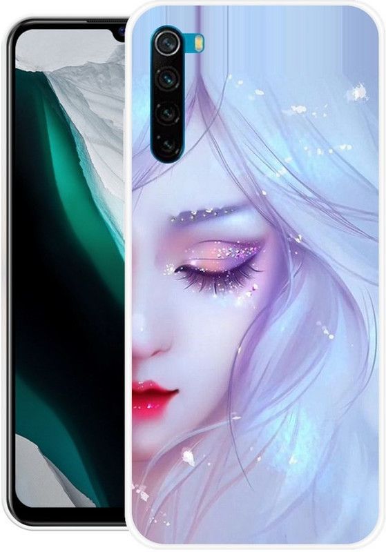 ROCKPRINT Back Cover for Redmi Note 8, Redmi Note 8t  (Multicolor, Grip Case, Silicon)