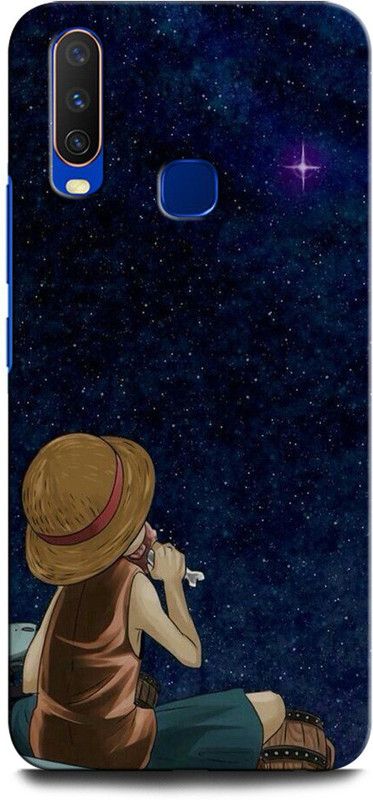 GRAFIQE Back Cover for Vivo Y17 1902 LUFFY ONE PIECE, LUFFY, ANIME, MONKEY D LUFFY, CARTOON  (Multicolor, Shock Proof, Pack of: 1)