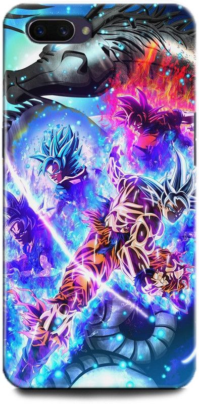 GRAFIQE Back Cover for OPPO A3s/ Dragon Ball Super, Dragon, Super, Goku, Vegeta, Legend  (Multicolor, Shock Proof, Pack of: 1)