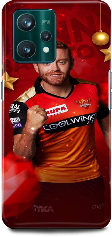 play fast Back Cover for Realme 9 Pro Plus 5G JONNY, BAIRSTROW, ENGLAND, PLAYER  (Orange, Hard Case, Pack of: 1)