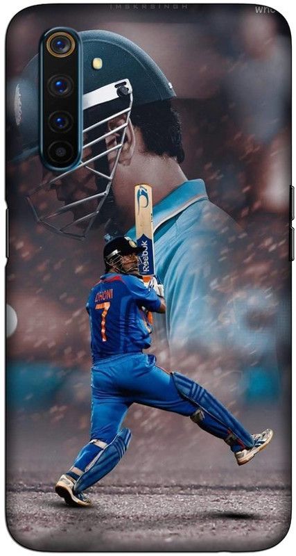 CROKIAN Back Cover for Realme 6 Pro Dhoni Back Cover  (Multicolor, Hard Case, Pack of: 1)