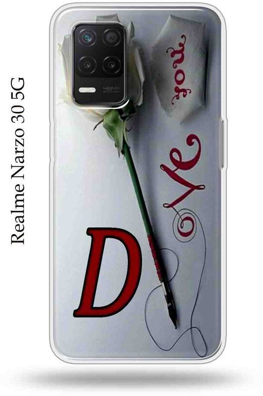 Printcase Back Cover for Realme Narzo 30 5G  (Multicolor, Dual Protection, Silicon, Pack of: 1)