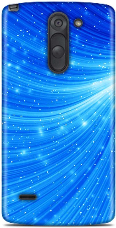 Sankee Back Cover for LG G3 Stylus  (Blue, Hard Case)