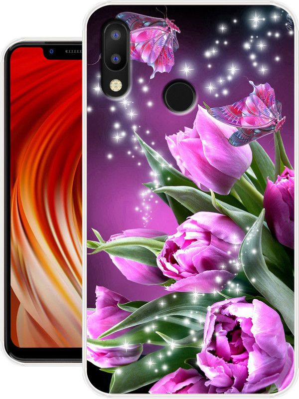 Discount Master Back Cover for Tecno Camon i2  (Multicolor, Dual Protection, Silicon, Pack of: 1)