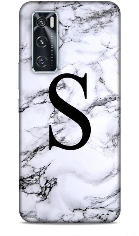Printastic Back Cover for Vivo V20  (White, Black, Waterproof)