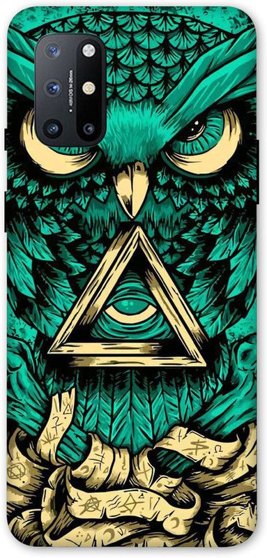 SmartPhons Back Cover for OnePlus 8T  (Green, Hard Case, Pack of: 1)