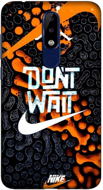 CROKIAN Back Cover for Nokia 6.1 Plus Don’t wait Nike Back Cover  (Multicolor, Hard Case, Pack of: 1)