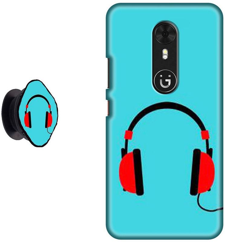 Flipkart SmartBuy Back Cover for Gionee A1  (Blue, Red, Pack of: 2)
