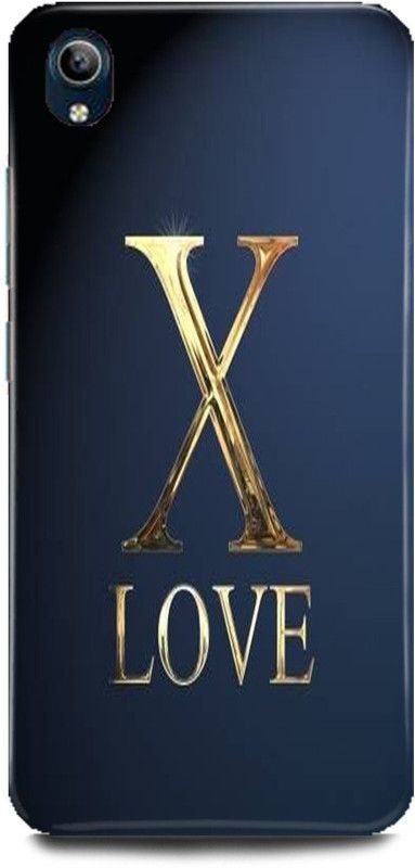 Dimora Back Cover for OPPO A37f, A37,X,letter,X,alphabet,X,love,X,name  (Multicolor, Hard Case, Pack of: 1)
