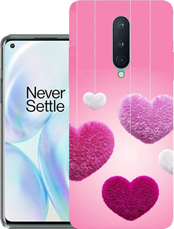 Tenty Back Cover for Oneplus 8 back cover | IN2013 back cover | Design_23  (Multicolor, Flexible, Silicon, Pack of: 1)