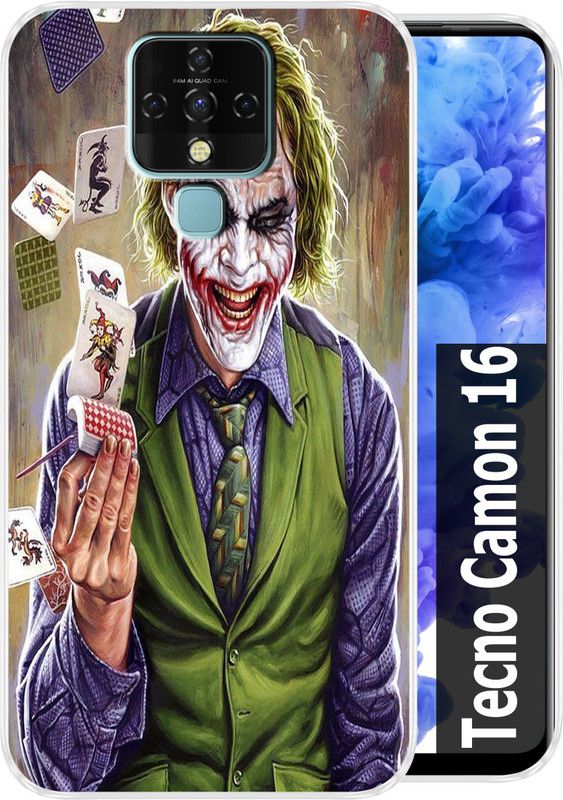 vipax Back Cover for Tecno Camon 16  (Multicolor, Grip Case, Silicon, Pack of: 1)