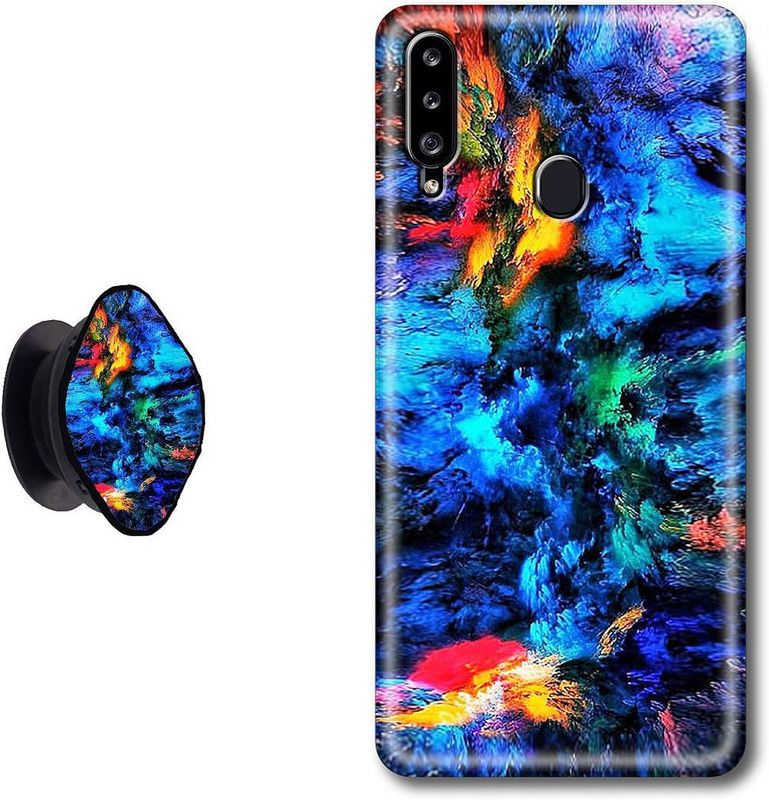 SPBR Back Cover for Samsung Galaxy A60  (Multicolor, Cases with Holder)