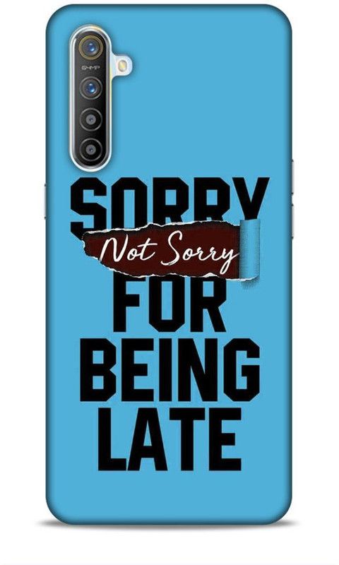 Keviv Back Cover for Realme X2, Realme XT  (Black, Blue, 3D Case, Pack of: 1)