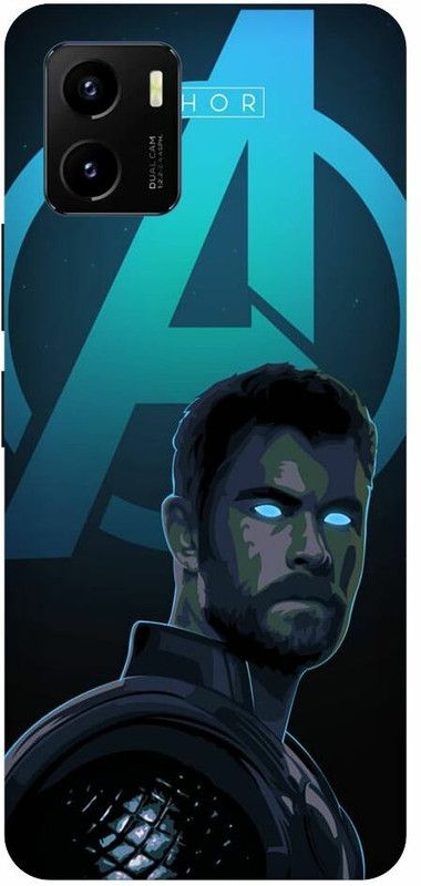 Bluvver Back Cover for Bluvver Back Cover For Vivo Y15s, V2120, Avengers,Game,Ironman  (Multicolor, Shock Proof, Pack of: 1)