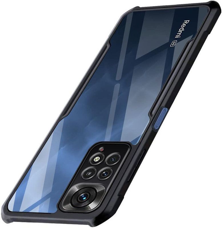 RK Seller Back Cover for Xiaomi Redmi Note 11 Pro+ 5g  (Black, Grip Case, Pack of: 1)