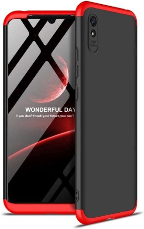 Cermarise Front & Back Case for Xiaomi Redmi 9i  (Red, Dual Protection, Pack of: 1)