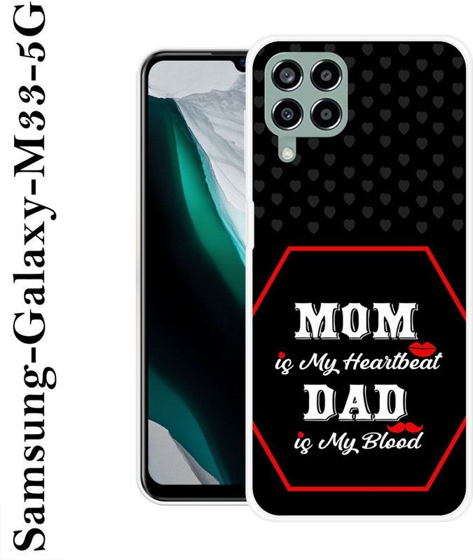 INDIALAND Back Cover for Samsung Galaxy M33 5G  (Multicolor, Grip Case, Silicon)