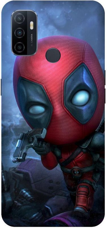 KARJUN Back Cover for OPPO A53, Spider Man Multicolour Printed  (Multicolor, Hard Case, Pack of: 1)