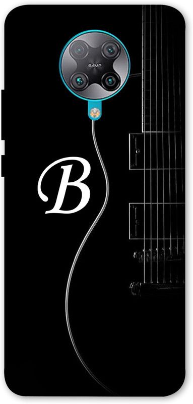 Ekish Back Cover for Redmi K30 Pro  (Black, White, Hard Case, Pack of: 1)