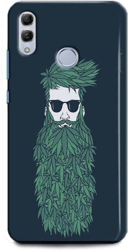 INDICRAFT Back Cover for Honor 10 Lite, Beard, Printed  (Multicolor, Shock Proof, Pack of: 1)