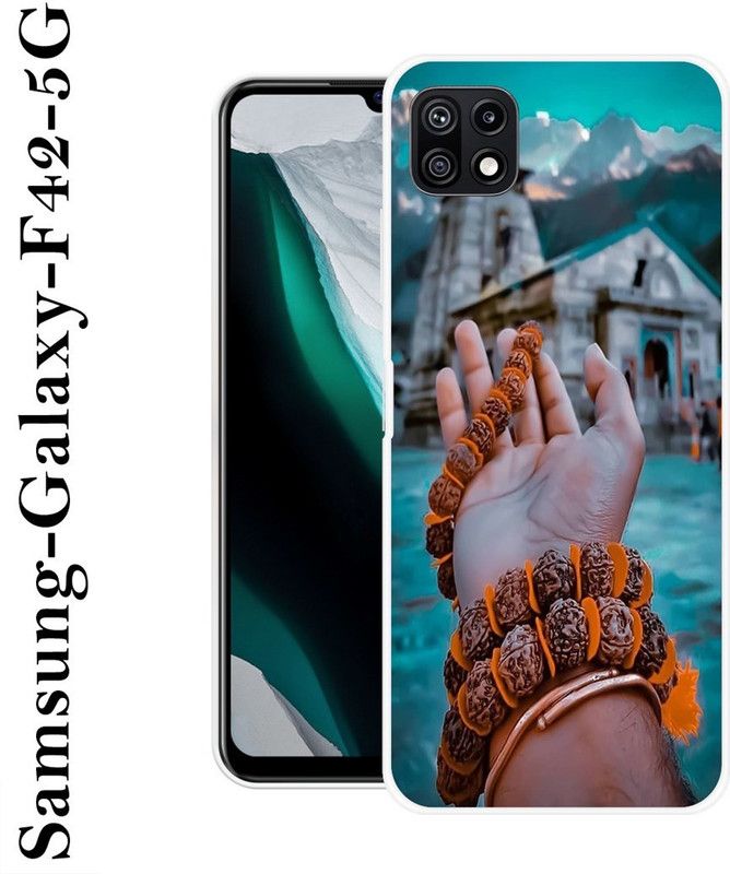 KUDI Back Cover for Samsung Galaxy F42 5G  (Multicolor, Grip Case, Silicon)