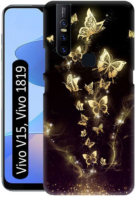 LEEMARA Back Cover for Vivo V15, Vivo 1819  (Multicolor, 3D Case, Pack of: 1)