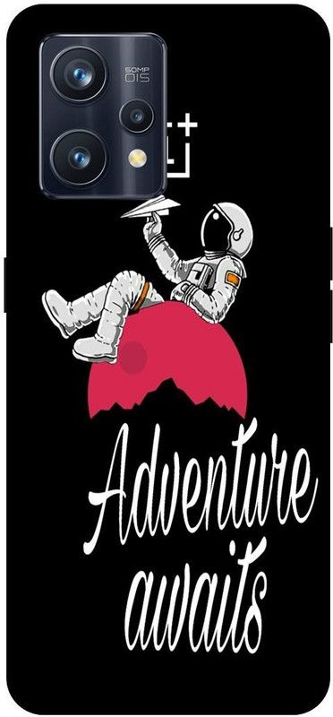 THE NARAYANA COLLECTIONS Back Cover for REALME 9 PRO PLUS- RMX3392-ADVENTURE,LIFE,MOON,ASTRONOT,FUNKY  (Multicolor, Hard Case, Pack of: 1)