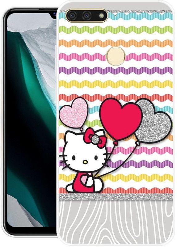 KLC Back Cover for Honor 7A  (Multicolor, Grip Case, Silicon)