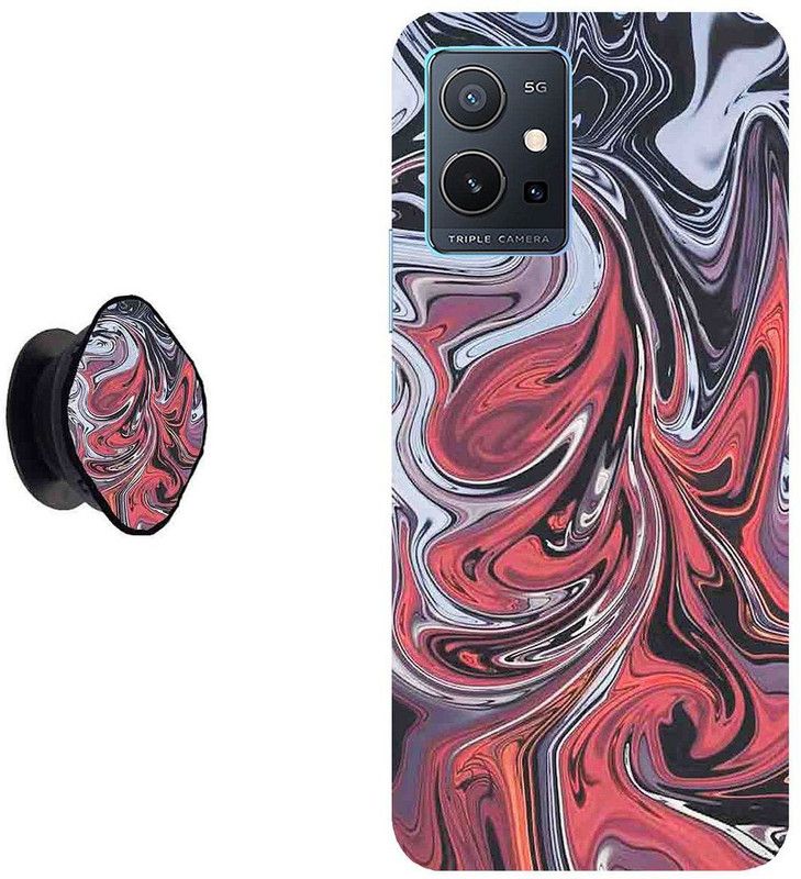 Flipkart SmartBuy Back Cover for Vivo Y75 5G  (Multicolor, Cases with Holder, Pack of: 1)