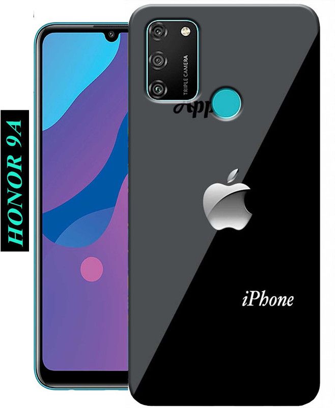CUTECASE Back Cover for Honor 9A  (Multicolor, Dual Protection, Silicon, Pack of: 1)