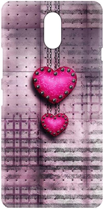 Smutty Back Cover for Lenovo Vibe P1m - Heart Print  (Multicolor, Hard Case, Pack of: 1)