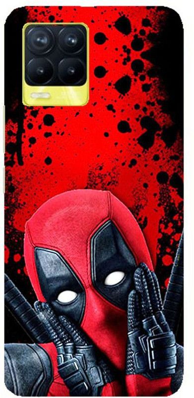 SPBR Back Cover for Realme 8s 5G,Realme Narzo 30 5G, Realme 8 5G, Realme 8s  (Black, Red, Hard Case)