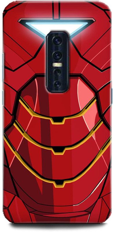Afterglow Back Cover for Vivo V17 Pro IRON MAN, LOVE YOU 3000, SUPERHERO, TONY STARK, MARVAL, COMIC  (Multicolor, Shock Proof, Pack of: 1)