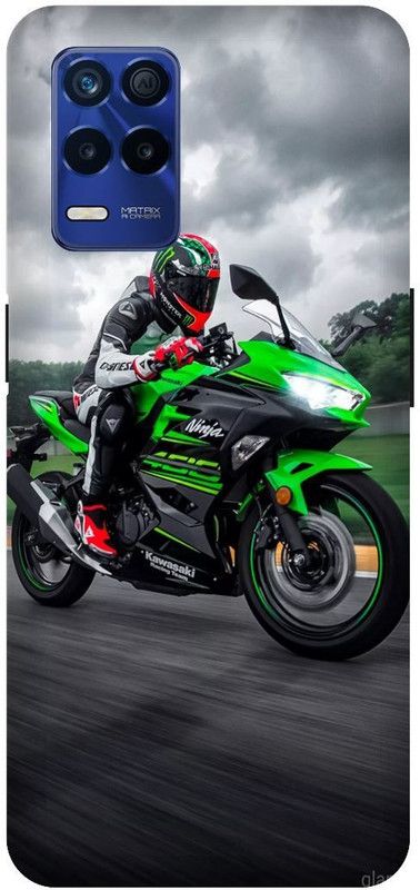 Bluvver Back Cover for Realme 8s 5G , RMX3381, Printed Ninja Lover Superbike Back Cover  (Multicolor, Hard Case, Pack of: 1)