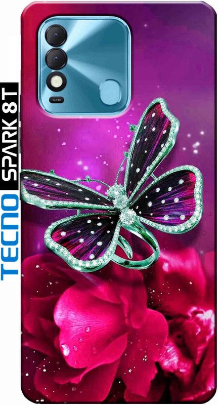 RDcon Back Cover for Tecno Spark 8T 2575  (Multicolor, Dot View, Silicon, Pack of: 1)