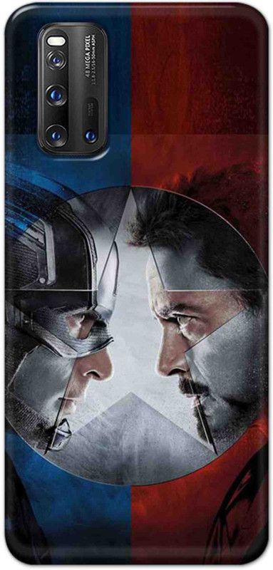 NDCOM Back Cover for IQOO 3 (5G) Face Off Printed  (Multicolor, Hard Case, Pack of: 1)
