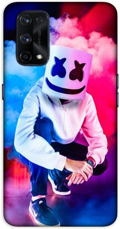 iprinto Back Cover for Realme X7 Pro, Realme X7 Pro 5G Marshmello Back Cover  (Multicolor, Hard Case, Pack of: 1)