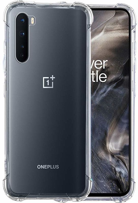 CASEHUNT Back Cover for Oneplus Nord  (Transparent, Grip Case, Silicon, Pack of: 1)
